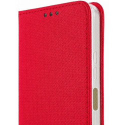 Etui Smart Magnet na telefon OPPO A6 4G / A6 5G / A6s 4G / A6s 5G / A6x 4G / A6x 5G / A6t 4G / A6t 5G / A6c 4G czerwone