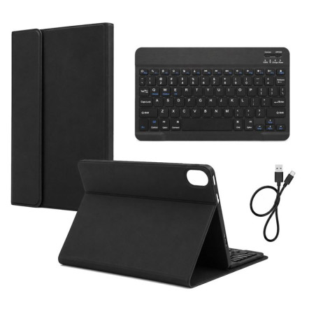 Etui z klawiaturą bluetooth na tablet Xiaomi Redmi Pad 2 Pro / POCO Pad M1 12.1" cali czarne