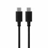 Kabel PD USB-C - USB-C QC Quick Charge 3.0 1,5m przewód wspierający szybkie ładowanie czarny
