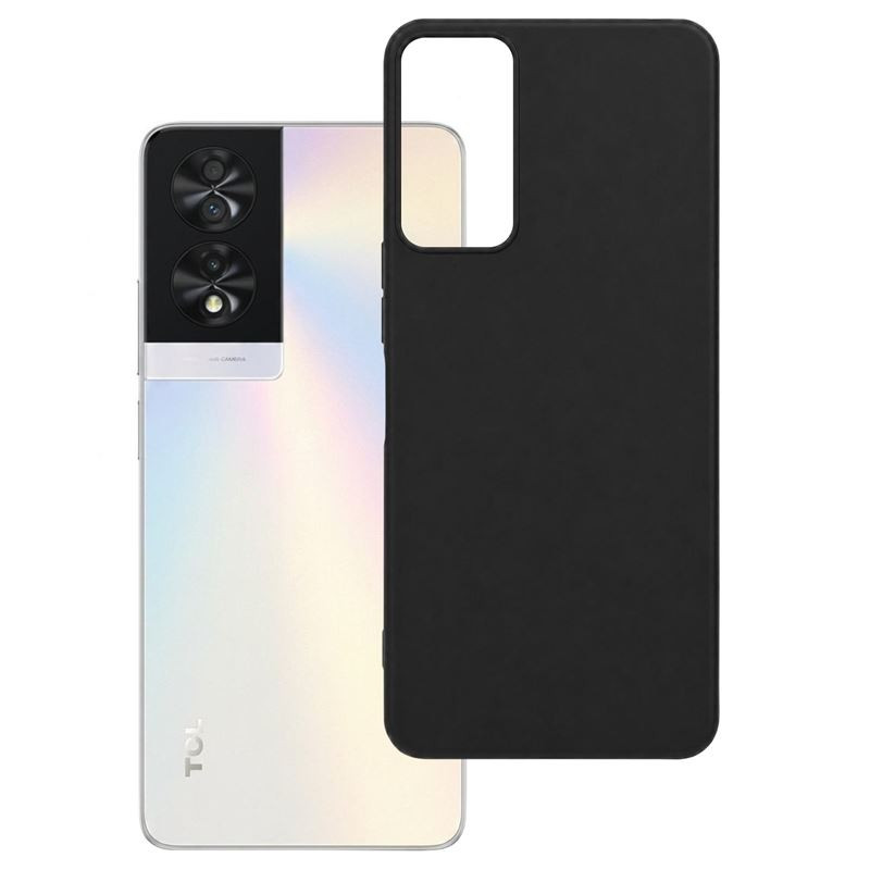 Etui Jelly Case na telefon TCL 40 NXTPAPER 5G czarne MATT