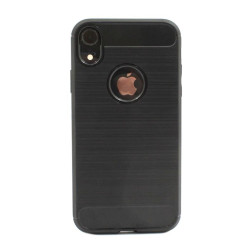 Etui Bumper Carbon Lux na telefon Apple iPhone XR A1984 czarne