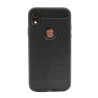 Etui Bumper Carbon Lux na telefon Apple iPhone XR A1984 czarne