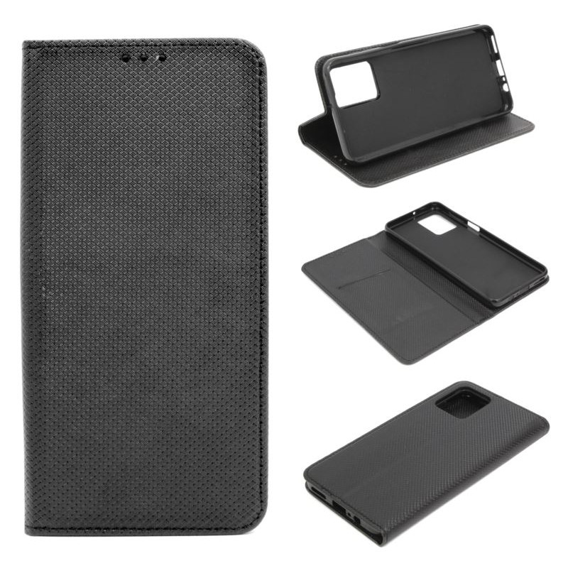 Etui Smart Magnet na telefon motorola moto g54 5G / g54 power edition 5G czarne