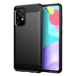 Etui Bumper Carbon LUX na telefon Samsung A52 / A52 5G / A52s 5G czarne
