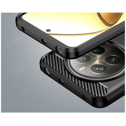 Etui Bumper Carbon Lux na telefon Realme 12 4G RMX3871 / 12+ 5G RMX3867 / 13 4G 13 5G RMX3951 / Narzo 70 5G RMX3869 czarne