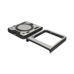 Etui Pancerne MAGNETIC na telefon motorola razr 50 5G XT2453 / razr 60 5G XT2553 srebrne