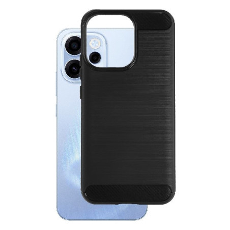 Etui Bumper Carbon Lux na telefon OPPO Reno 15F 5G / Reno 15FS 5G CPH2801 czarne