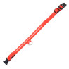 Obroża LED czerwona S 34-42cm - widoczność po zmroku