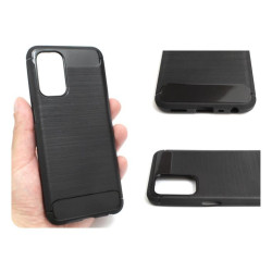 Etui Bumper Carbon LUX na telefon OPPO A54 5G CPH2195 / A74 5G CPH2197 / A93 5G PEHM00 czarne