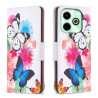 Etui Fancy Diary na telefon Infinix HOT 40i X6528B / Smart 8 X6525 motyle