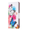 Etui Fancy Diary na telefon Infinix HOT 40i X6528B / Smart 8 X6525 motyle