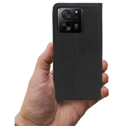Etui Smart Magnet na telefon Xiaomi 13T / 13T Pro 5G / Redmi K60 Ultra 5G czarne