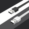Kabel PC 3w1 iPhone Lightning - micro USB - USB-C REMAX LESU przewód biały