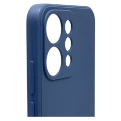 Etui Jelly Case na telefon OPPO Reno 14 5G granatowe matowe