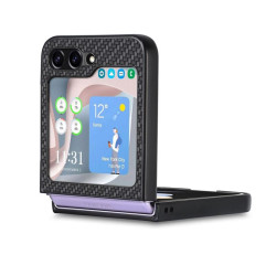 Etui Hard Case Carbon na telefon Samsung Galaxy Z Flip 6 5G F741 / Galaxy Z Flip 7 FE 5G F761 czarne