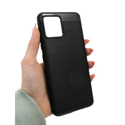 Etui Bumper Carbon Lux na telefon motorola moto g72 XT2255-1 czarne