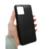 Etui Bumper Carbon Lux na telefon motorola moto g72 XT2255-1 czarne