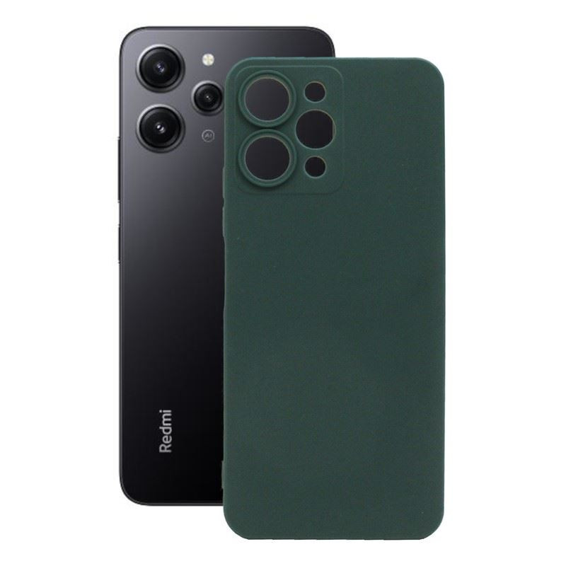 Etui Jelly Case na telefon Xiaomi Redmi 12 4G 23053RN02A zielone MATT