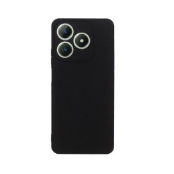 Etui Jelly Case na telefon Realme C63 / Note 60 czarne matowe