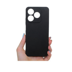 Etui Jelly Case na telefon Realme C63 / Note 60 czarne matowe