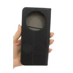 Etui Smart Magnet na telefon Honor Magic 6 Lite 5G ALI-NX3 / X50 5G ALI-AN00 / X9b 5G ALI-NX1 czarne