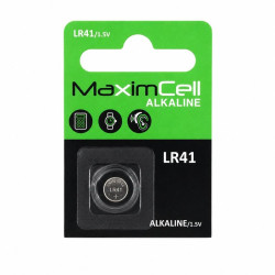 Bateria MaximCell LR41 AG3 1.5V - alkaliczna guzikowa