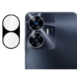 9H SZKŁO hartowane na telefon Realme C55 RMX3710 na tylny aparat 3D