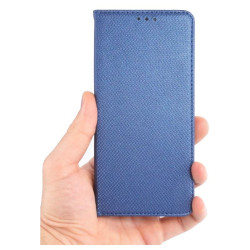 Etui Smart Magnet na telefon motorola moto g56 5G XT2529 granatowe
