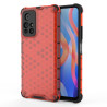 ETUI PANCERNE HONEYCOMB na telefon Xiaomi Redmi Note 11 5G / 11S 5G / 11T 5G / POCO M4 Pro 5G czerwone