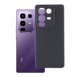Etui Jelly Case na telefon Infinix Note 50 Pro 4G X6855 czarne MATT