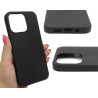 Etui Jelly Case na telefon Apple iPhone 13 Mini A2628 czarne MATT