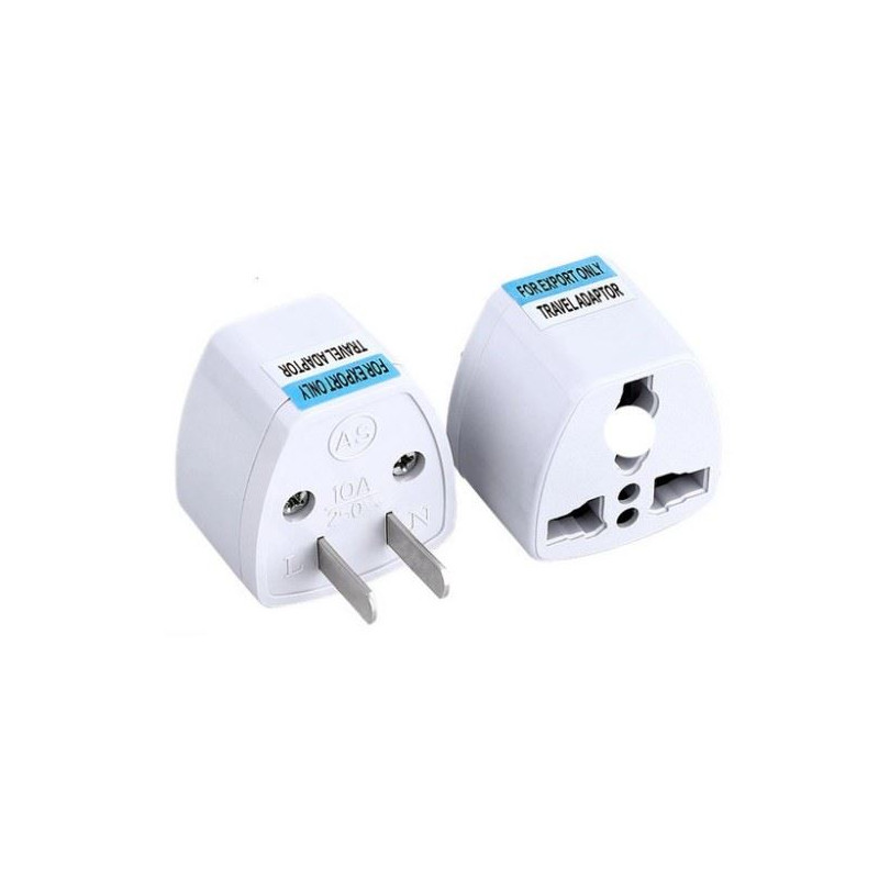 Adapter sieciowy USA Europa UK AD4d - przejściówka wtyczka gniazdka podróżna uniwersalna 10A