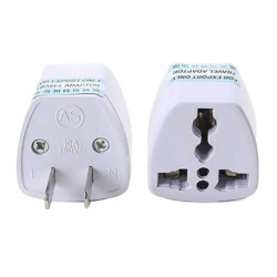 Adapter sieciowy USA Europa UK AD4d - przejściówka wtyczka gniazdka podróżna uniwersalna 10A