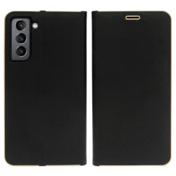 Etui Flip Vennus na telefon Samsung Galaxy S21 5G G991 czarne