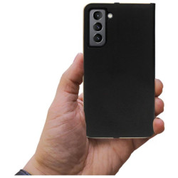 Etui Flip Vennus na telefon Samsung Galaxy S21 5G G991 czarne