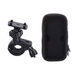 Uchwyt rowerowy WODOSZCZELNY 05 na telefon 6,5 - 6,8" cali 11 x 18 cm