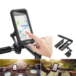Uchwyt rowerowy / motocyklowy wodoodporny na telefon / GPS / GSM na rower motocykl PL85
