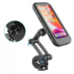 Uchwyt rowerowy / motocyklowy wodoodporny na telefon / GPS / GSM na rower motocykl PL85