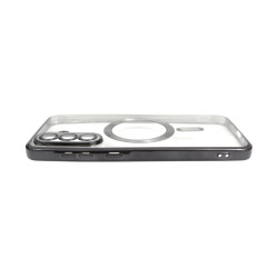 Etui Chrome MagSafe na telefon Samsung Galaxy A56 5G A566 czarne