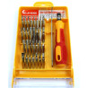 Zestaw Wkrętaków 31w1 Torx WK3 Precyzyjny do Elektroniki