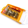 Zestaw Wkrętaków 31w1 Torx WK3 Precyzyjny do Elektroniki