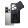 Etui Pancerne CAMSHIELD Ring na telefon Realme GT 6 5G / GT 6T 5G / GT Neo 6 5G / GT Neo 6 SE 5G czarne
