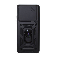 Etui Pancerne CAMSHIELD Ring na telefon Realme GT 6 5G / GT 6T 5G / GT Neo 6 5G / GT Neo 6 SE 5G czarne