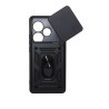 Etui Pancerne CAMSHIELD Ring na telefon Realme GT 6 5G / GT 6T 5G / GT Neo 6 5G / GT Neo 6 SE 5G czarne