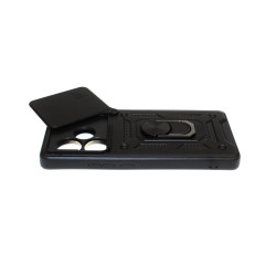 Etui Pancerne CAMSHIELD Ring na telefon Realme GT 6 5G / GT 6T 5G / GT Neo 6 5G / GT Neo 6 SE 5G czarne