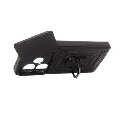 Etui Pancerne CAMSHIELD Ring na telefon Realme GT 6 5G / GT 6T 5G / GT Neo 6 5G / GT Neo 6 SE 5G czarne
