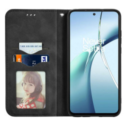 Etui Smart Retro na telefon TCL 60 5G T521H / 60R 5G T519H czarne