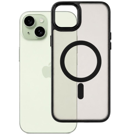 Etui MagSafe MAGMAT na telefon Apple iPhone 15+ A3094 czarne