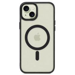 Etui MagSafe MAGMAT na telefon Apple iPhone 15+ A3094 czarne