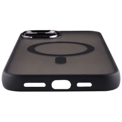 Etui MagSafe MAGMAT na telefon Apple iPhone 15+ A3094 czarne